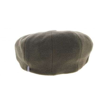 Ursel Wool & Cashmere Newsboy Cap Khaki