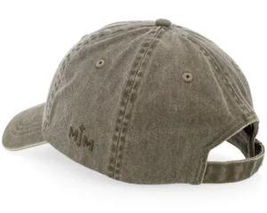 Women Baseball Dyed Cotton Twill Olive Dad Cap