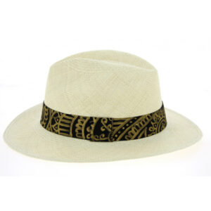 Women Mandala Beige Fedora Hat